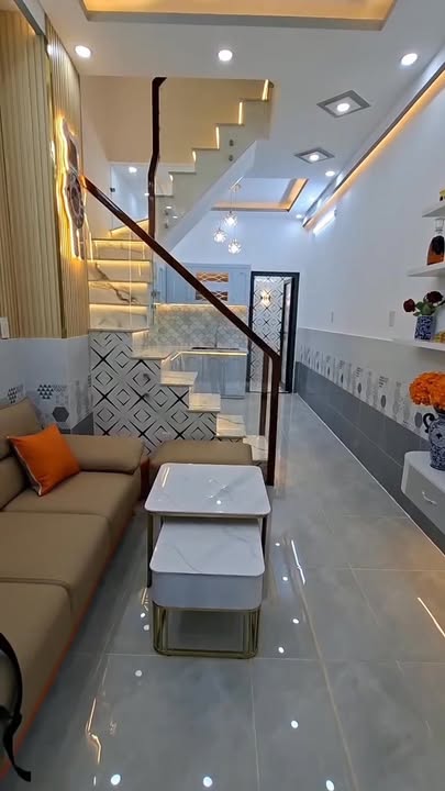 Nhà phố 3 tầng mới hoàn thiện tại Nhà Bè 36m² giá 2.95 tỷ - Sẵn sàng vào ở!