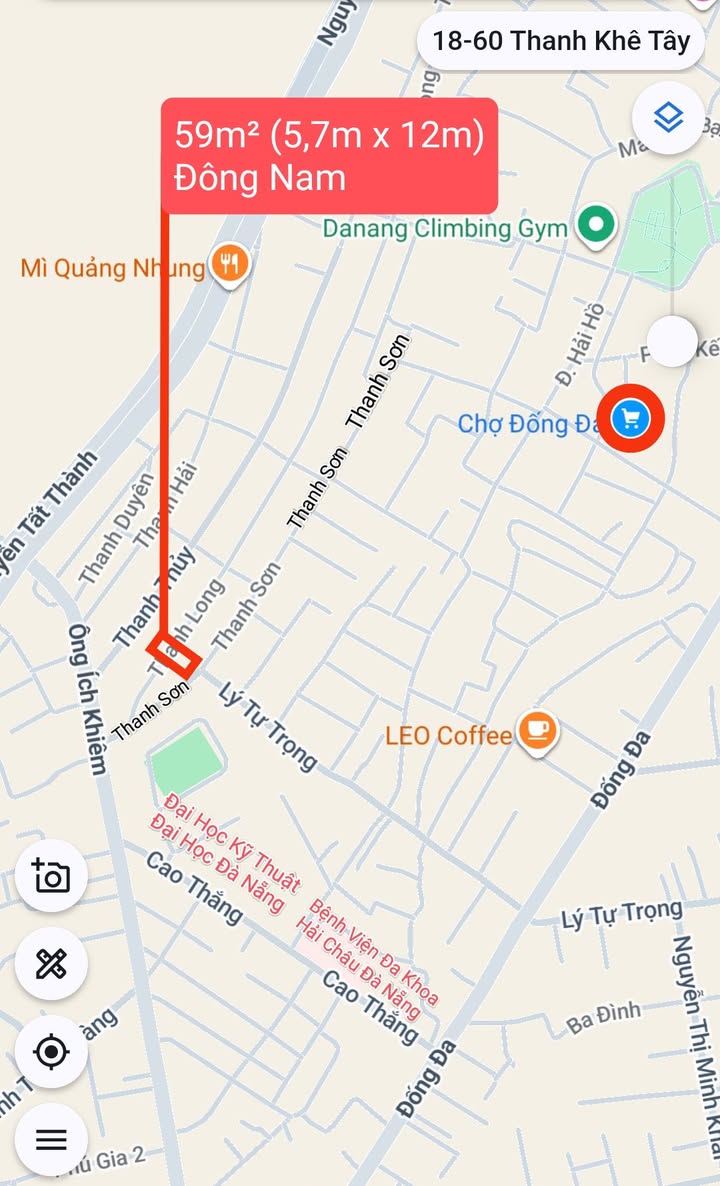 Nhà cho thuê 3 tầng mặt tiền đường Thanh Sơn, Đà Nẵng - Giá chỉ 20 triệu/tháng!