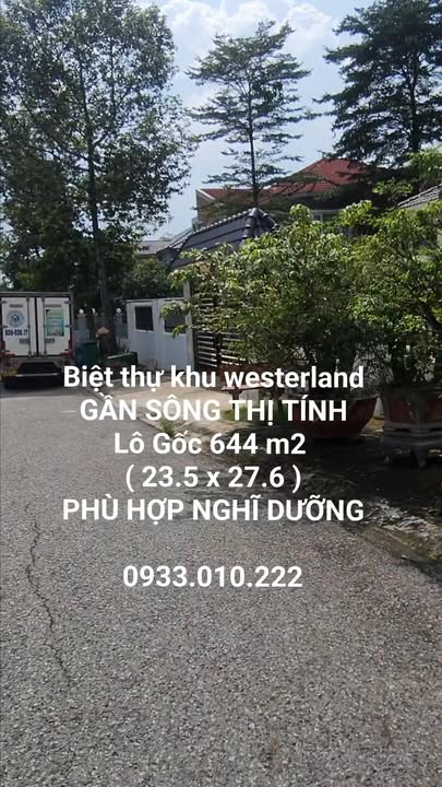 Biệt thự đẹp khu Westerland Thới Hòa 644m² giá 15 tỷ - Cơ hội đầu tư hấp dẫn!
