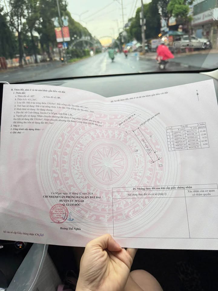 Đất mặt tiền Quốc lộ 14, xã Cuôr Đăng, 639m² - Cơ hội đầu tư không thể bỏ lỡ!