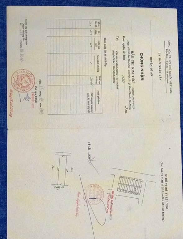 Nhà cấp 4 Dĩ An 115m² giá 9 tỷ - Mặt bằng kinh doanh thuận lợi