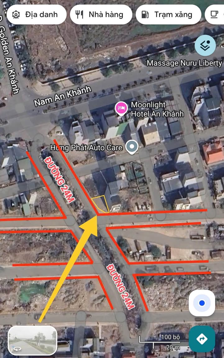 Đất nền lô góc đường Đồng Mới, An Khánh 89.9m² - Vị trí đắc địa gần khu biệt thự Hoa Phượng!