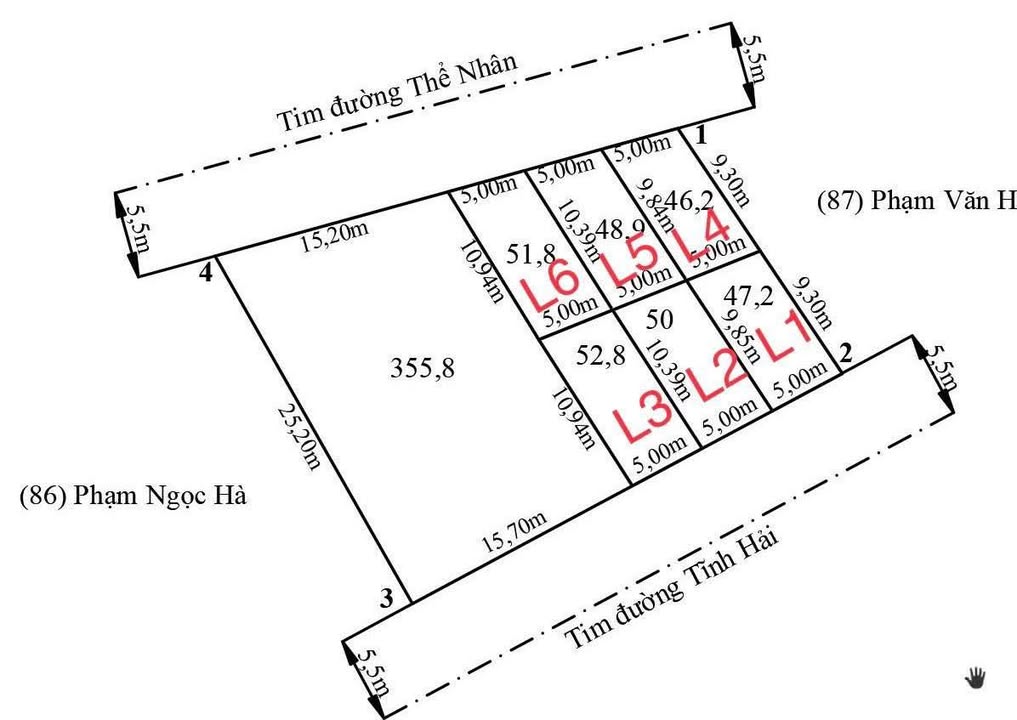 Đất nền Hòa Nghĩa, Dương Kinh 46m² giá chỉ từ 1.3 tỷ - Đầu tư sinh lời ngay!