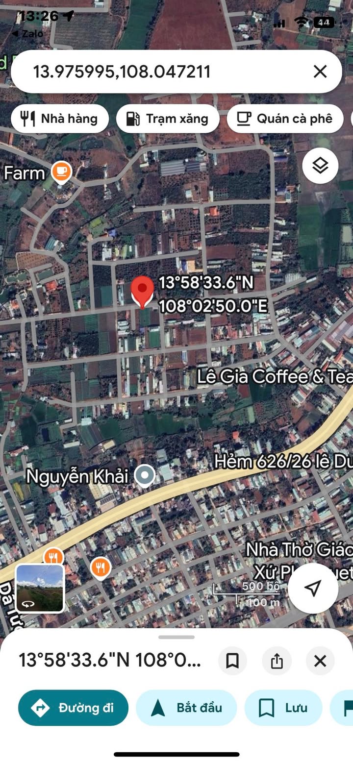 Đất nền hẻm 43 Nguyễn Tuân, Thắng Lợi, 250m² giá 900 triệu - Khu dân cư sầm uất!