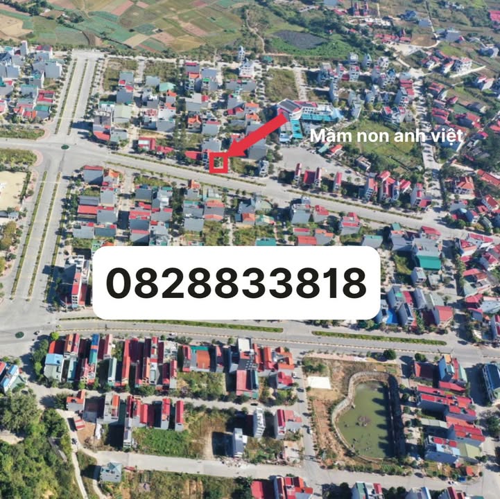 Đất tái định cư Mai Pha 107m² giá thỏa thuận - Lô góc 2 mặt tiền thoáng