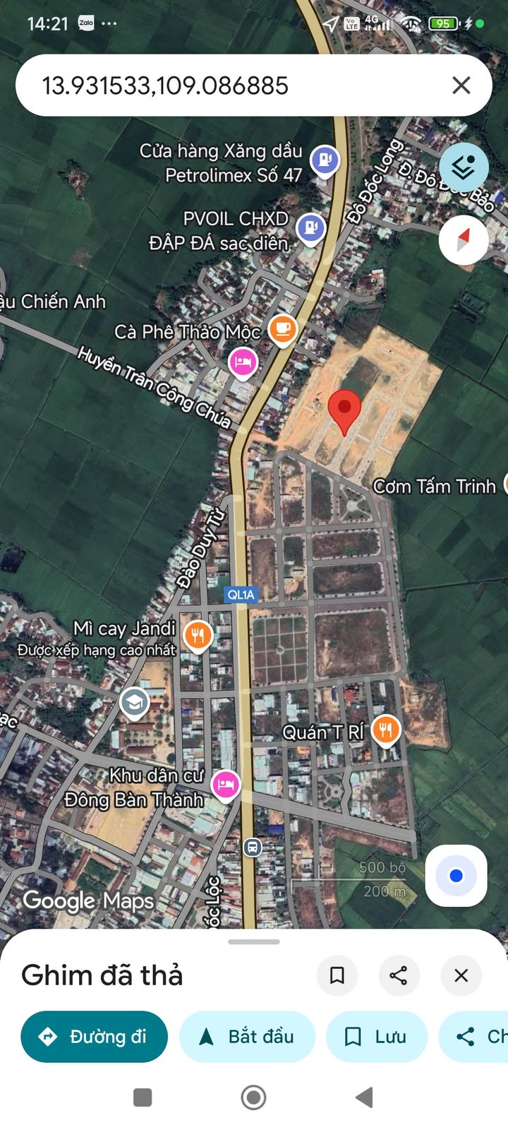 Đất nền phường Nhơn An 75m² giá chỉ 9xx triệu - Hướng Đông mát mẻ!