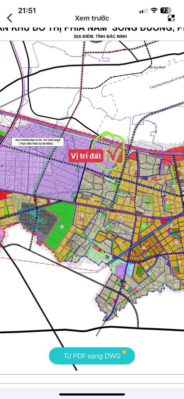 Đất nền Phú Dư, Gia Bình 100m² giá 2 tỷ - Đầu tư sinh lời hấp dẫn!