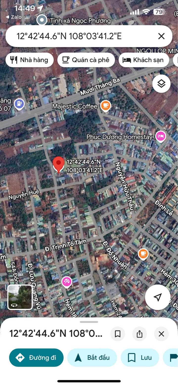 Bán lô đất hẻm 73 đường Trịnh Tố Tâm, Buôn Ma Thuột 181m² giá 3.6 tỷ - Cơ hội đầu tư hấp dẫn!