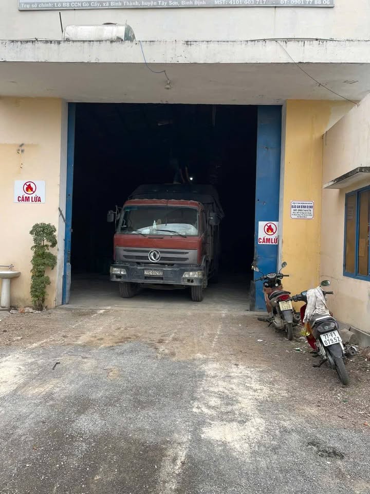 Kho xưởng cho thuê mặt tiền Quốc Lộ 19 Nhơn Hòa 600m² - Tiện lợi cho sản xuất và kinh doanh!