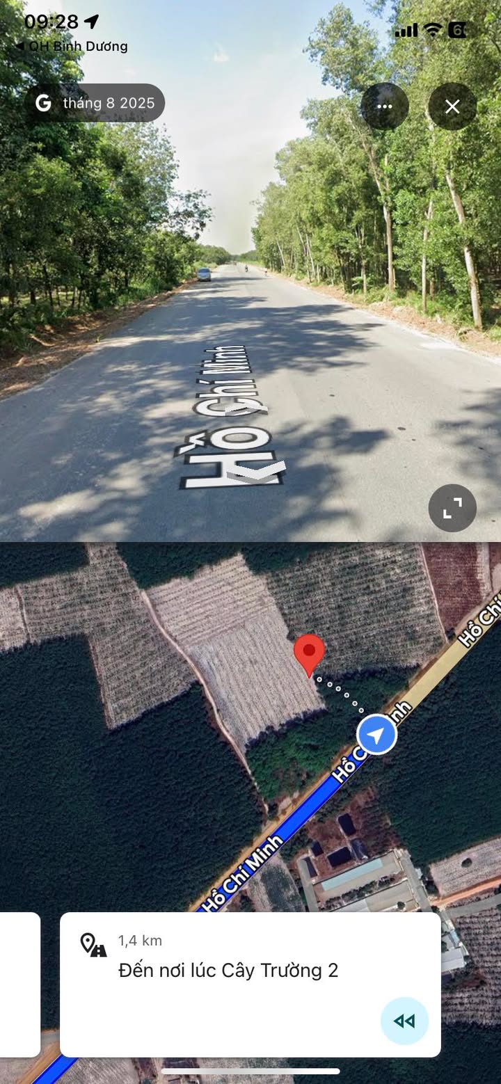 Đất nền Cây Trường II, Bàu Bàng 1067m² giá 1.05 tỷ - Vị trí cực đẹp, đầu tư lý tưởng!