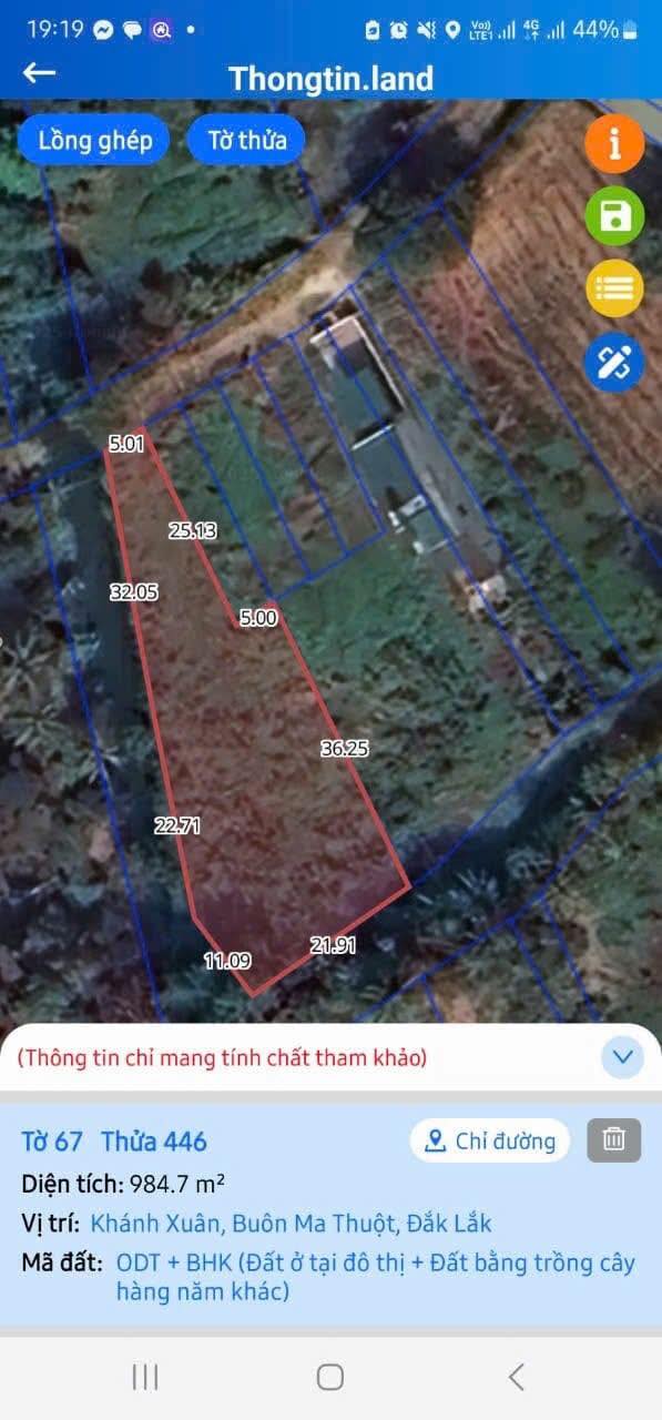 Đất nền Khánh Xuân Buôn Ma Thuột 3600m² giá 1.55 tỷ - Vị trí yên tĩnh, tiện ích đầy đủ!