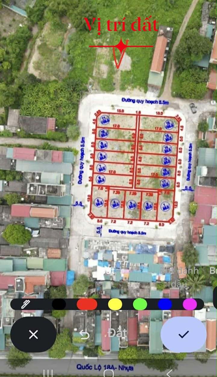 Đất nền Nam Khê, Uông Bí 150m² giá 15 triệu - Cách chợ chỉ vài bước!