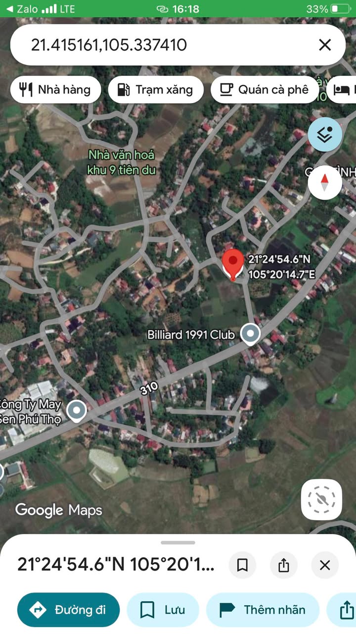 Đất nền khu phố 10 Tiên Du 320m² giá 1 tỷ - Đầu tư sinh lời ngay!