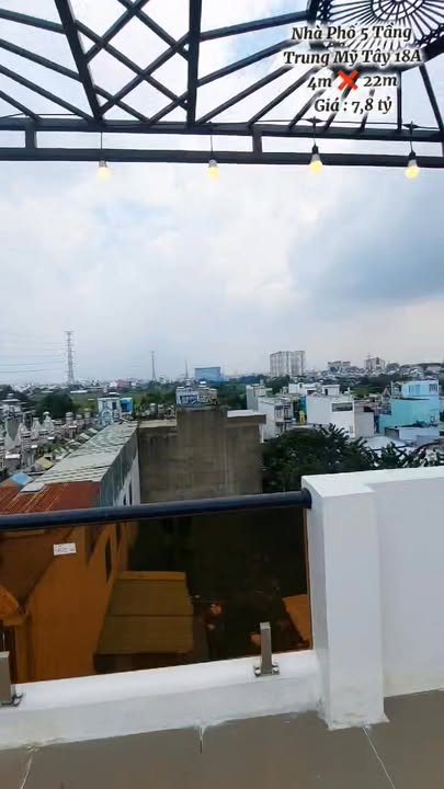 Nhà Phố 5 Tầng Mới - Đường TMT 18A, Quận 12, Giá 7.8 Tỷ - Đầy Đủ Nội Thất Sang Trọng!