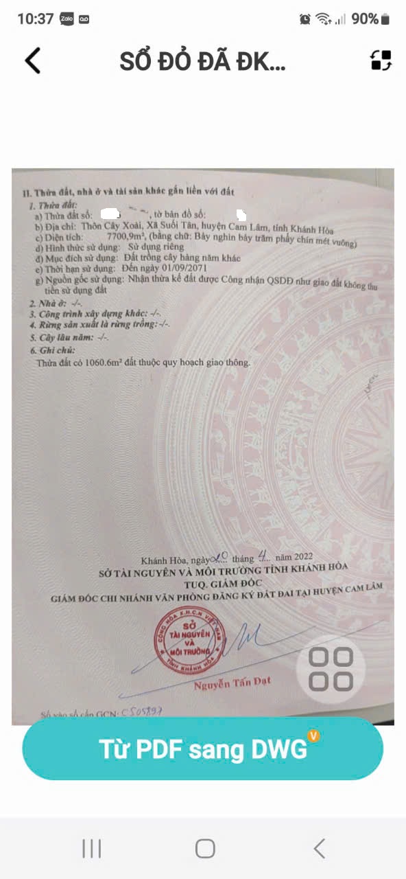 Đất thổ cư 7.700m² tại Thôn Cây Xoài, Suối Tân chỉ 1.9 triệu/m² - Cơ hội đầu tư vàng!