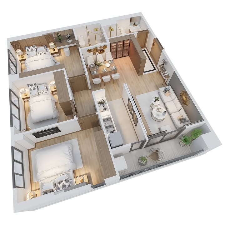 Căn hộ LAFORTUNA Vĩnh Yên 50m² chỉ 300 triệu - Cơ hội đầu tư hấp dẫn!