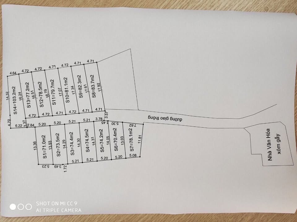 Đất phân lô Định Trung 77m² giá chỉ từ 5xx triệu - Sổ đỏ chính chủ!