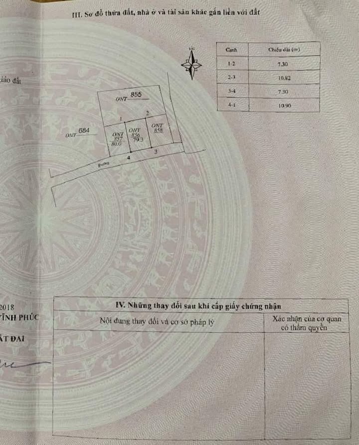 Đất nền Vĩnh Yên 79m² giá chỉ 600 triệu - Cơ hội đầu tư tuyệt vời!