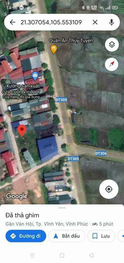 Đất nền Vân Hội, Tam Dương 132m² giá 1.2 tỷ - Vị trí đắc địa gần trung tâm!