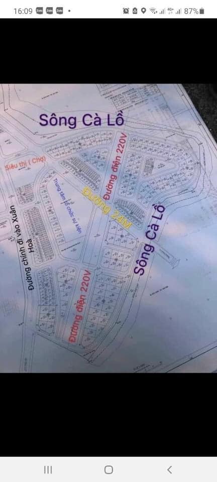 Đất phân lô Xuân Hòa Phúc Yên 90m² giá 1.2 tỷ - Vị trí đẹp gần khu biệt thự