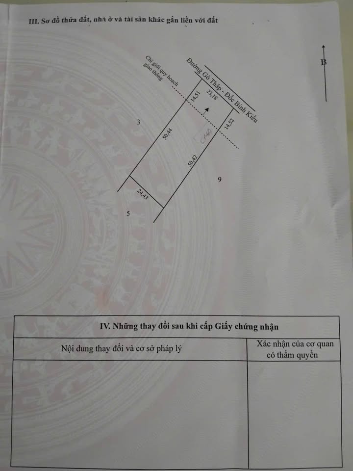 Đất nền Đốc Binh Kiều 1248m² giá 900 triệu - Đầu tư sinh lời ngay!