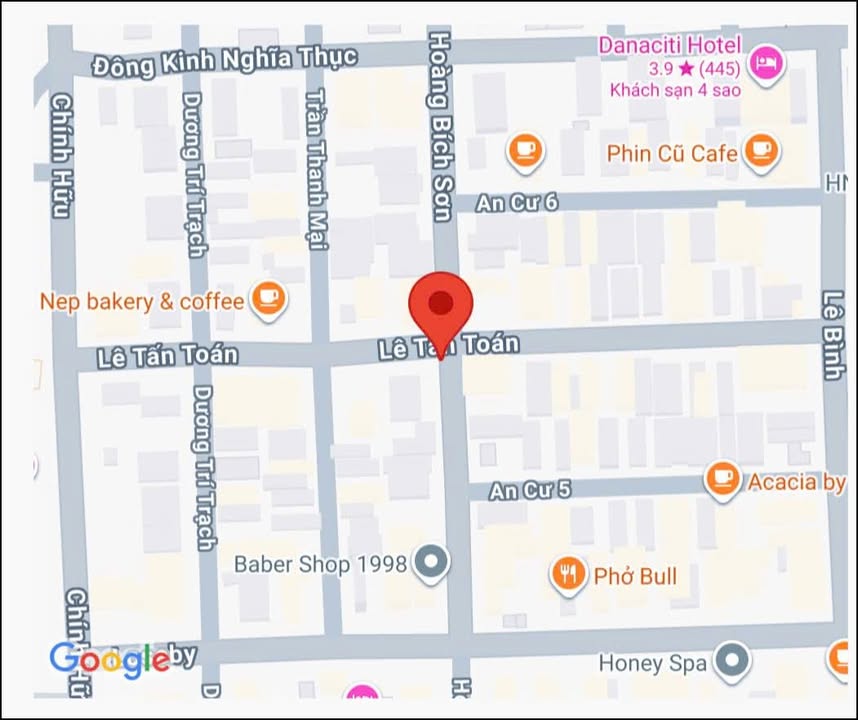 Đất mặt tiền Lê Tấn Toán, Sơn Trà, Đà Nẵng 180m² - Cơ hội đầu tư tuyệt vời!