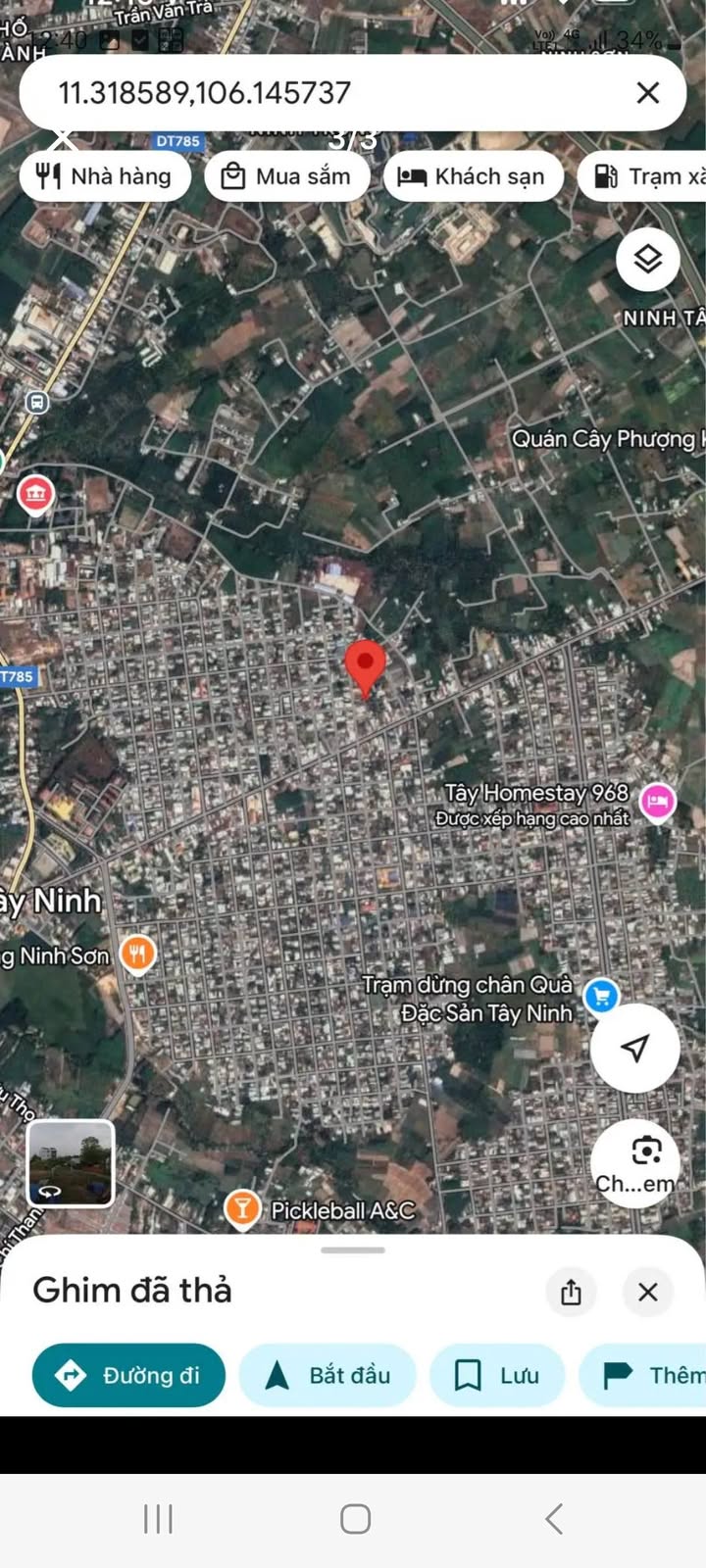 Đất thổ cư Ninh Sơn 1887m² giá chỉ 140 triệu - Đường thông, khu dân cư đông đúc!