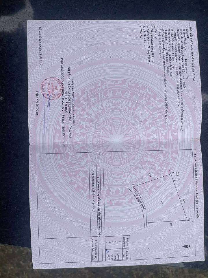 Đất nền Xuân Thành, Xuân Lộc, Đồng Nai 1000m² giá chỉ 390 triệu - Cơ hội đầu tư lớn!