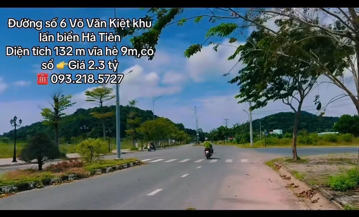 Đất nền nhà phố Hà Tiên Venice Villas 132m² giá 2.3 tỷ - Vị trí đắc địa ven biển!