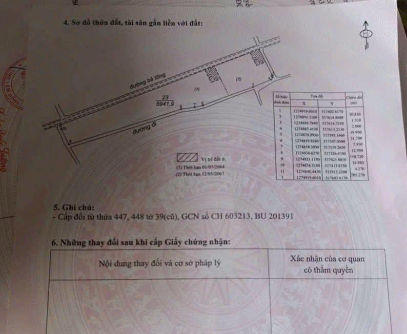 Đất mặt tiền Tứ Quý, Lộc An, Bảo Lâm 5941m² giá 15 tỷ - Cơ hội đầu tư tuyệt vời!