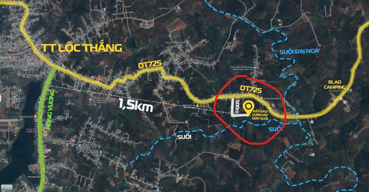 Đất nền Lộc Ngãi, Bảo Lâm 3795m² giá thỏa thuận - View triệu đô, tiềm năng phát triển lớn!