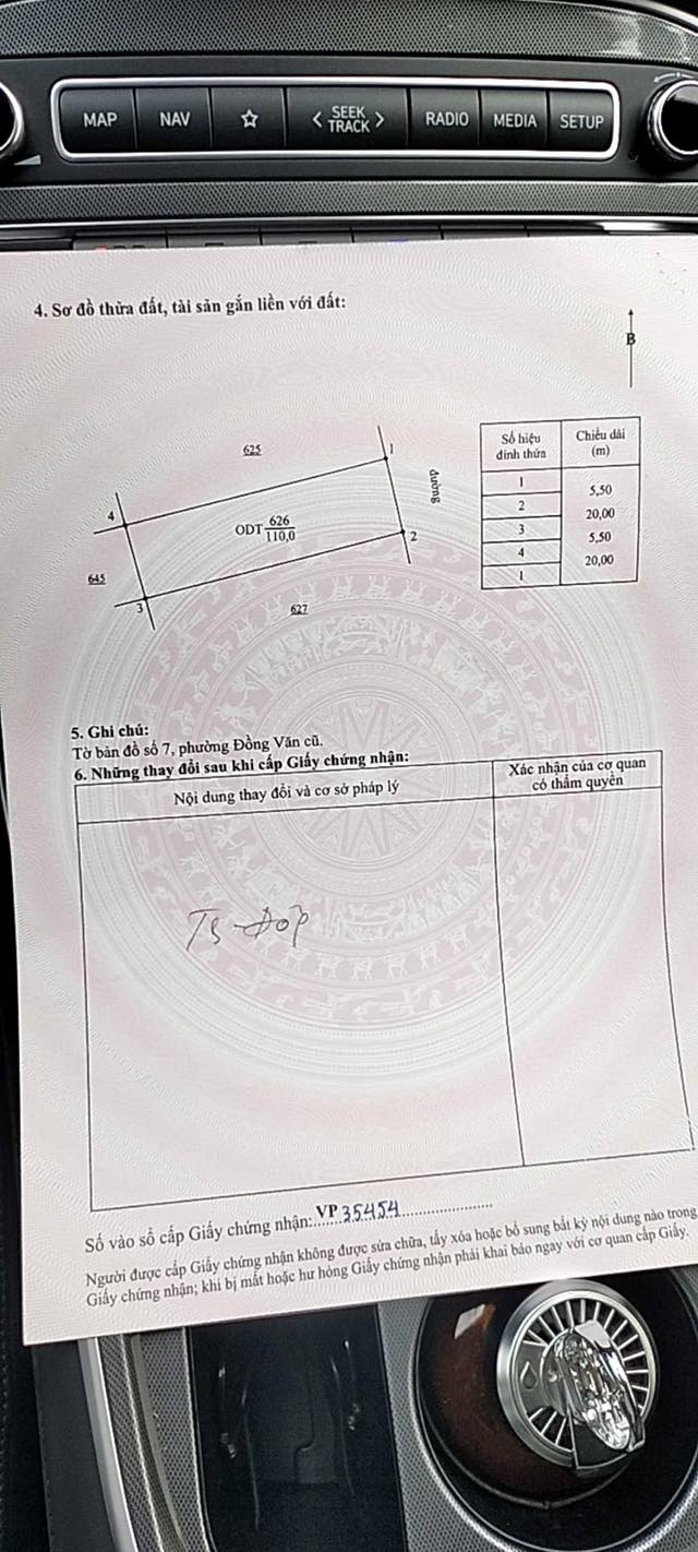 Đất nền dự án Trung Đông 68, Duy Tiên, Hà Nam 110m² giá 5 tỷ - Cơ hội đầu tư sinh lời!