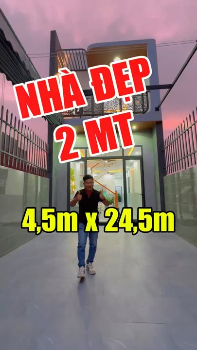 Nhà 1 Trệt 1 Lầu Mặt Tiền Đường Nhựa 15m Trảng Dài 108m² - Kinh Doanh Thuận Lợi