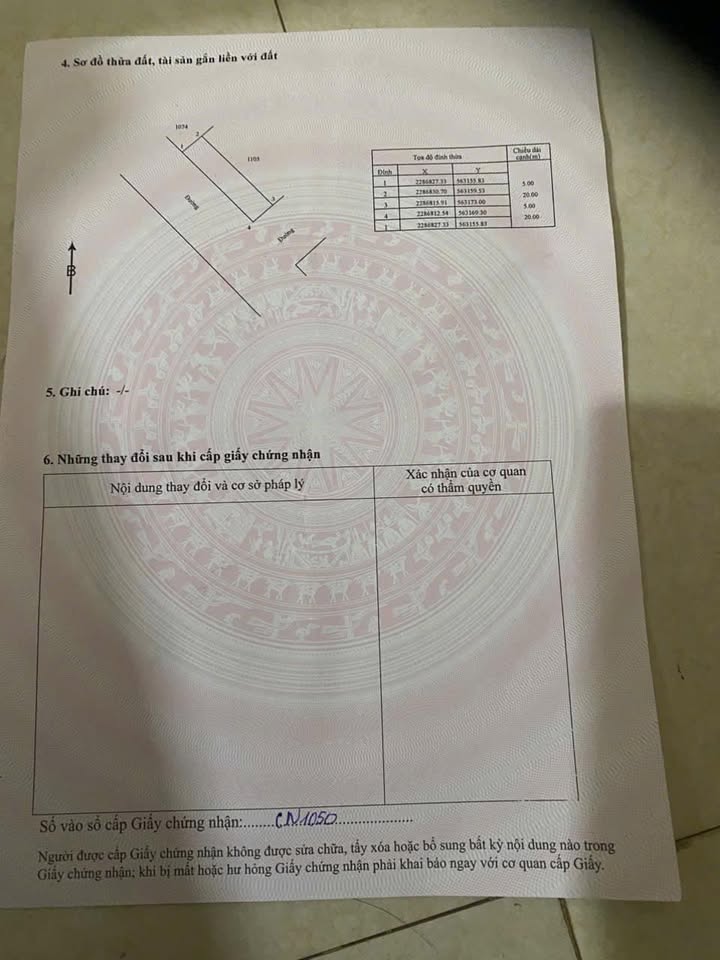 Đất nền An Viên Tiên Lữ 100m² giá thỏa thuận - Hướng Đông, hai mặt tiền