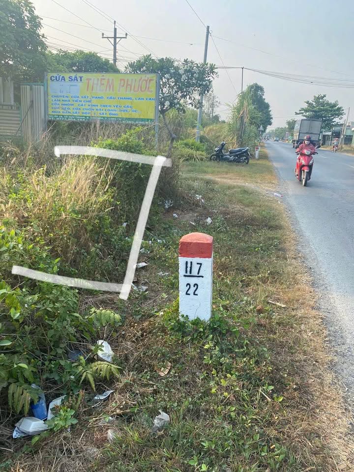 Đất mặt tiền đường N2, xã Hựu Thạnh, huyện Đức Hòa, Long An - 350m² giá 3 tỷ, sổ đỏ chính chủ!