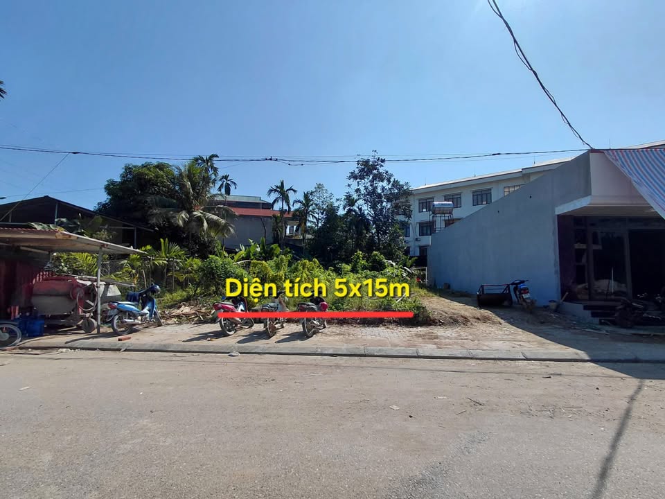 Lô đất thổ cư phường Âu Lâu 75m² giá 1.2 tỷ - Vị trí đắc địa gần trường học!