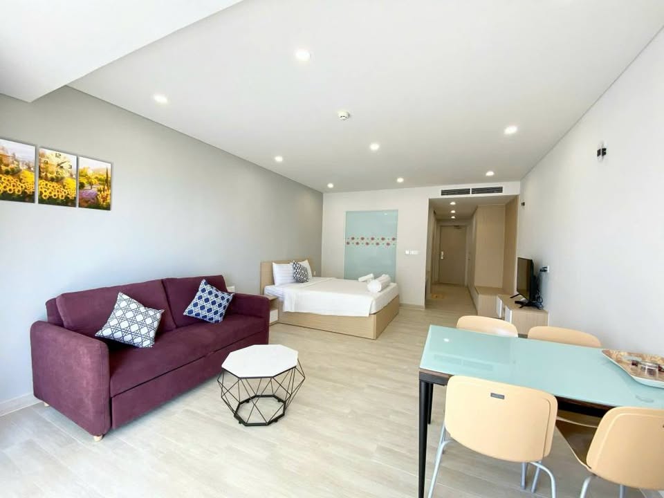 Căn hộ GoldCoast Nha Trang 52m² giá 14 triệu - Full nội thất mới đẹp