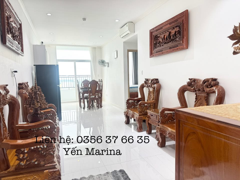 Căn hộ 2PN Marina Plaza Long Xuyên 62m² giá 7 triệu/tháng - Sẵn sàng vào ở!