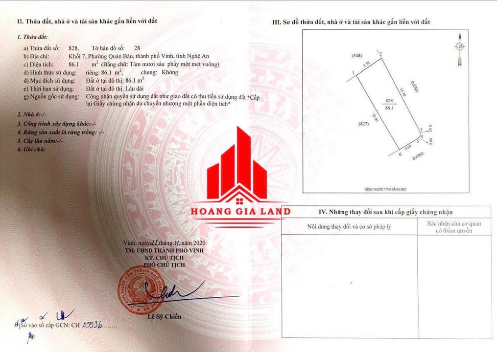 Đất nền lô góc phường Quán Bàu 86.1m² - Vị trí trung tâm, giá thỏa thuận!