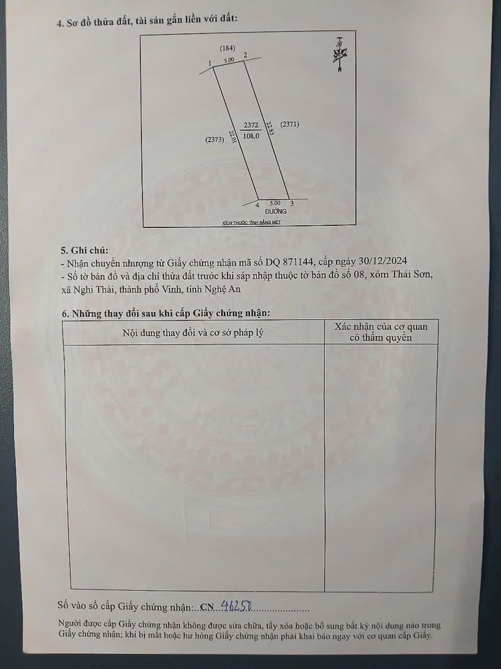 Đất nền Vinh Tân 108m² giá 1.2 tỷ - Vị trí vàng gần chợ và trường học!