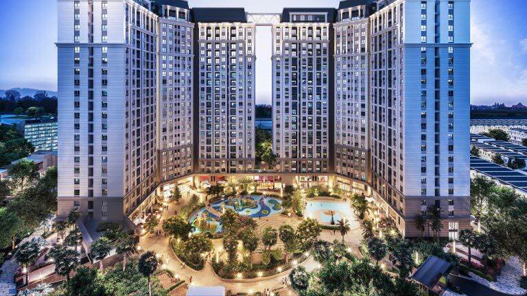 Căn hộ Dragon Castle Hạ Long 56m² giá 1.7 tỷ - Nội thất mới toanh, view đẹp!