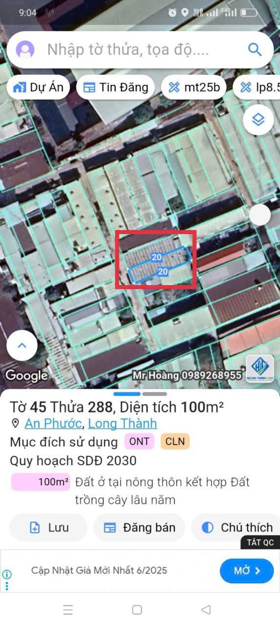 Dãy trọ 7 phòng KDC An Phước, Long Thành 200m² giá 2.55 tỷ - Đầu tư sinh lời ngay!