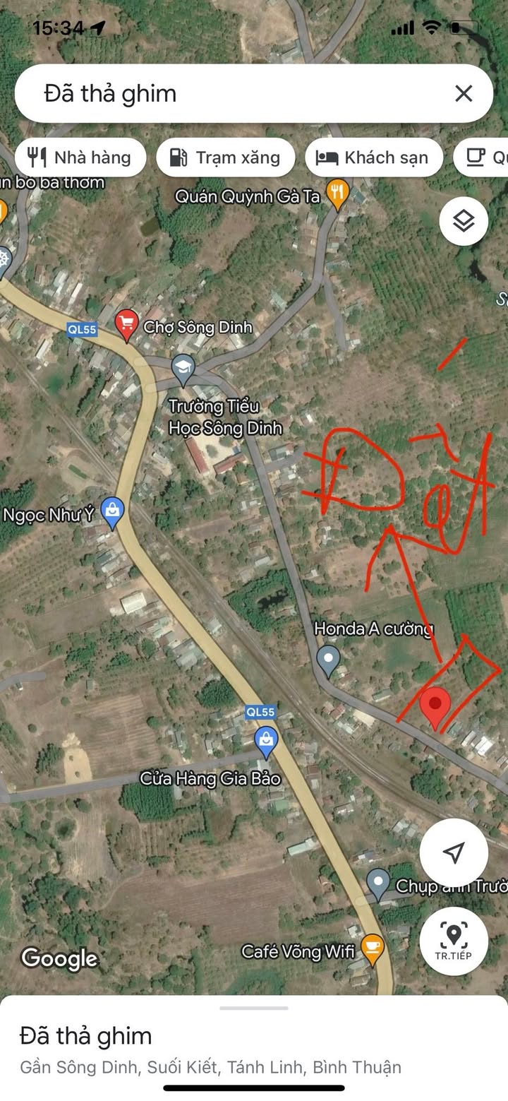 Lô đất Suối Kiết 350m² giá 700 triệu - Đường rộng, tiện ích đầy đủ!