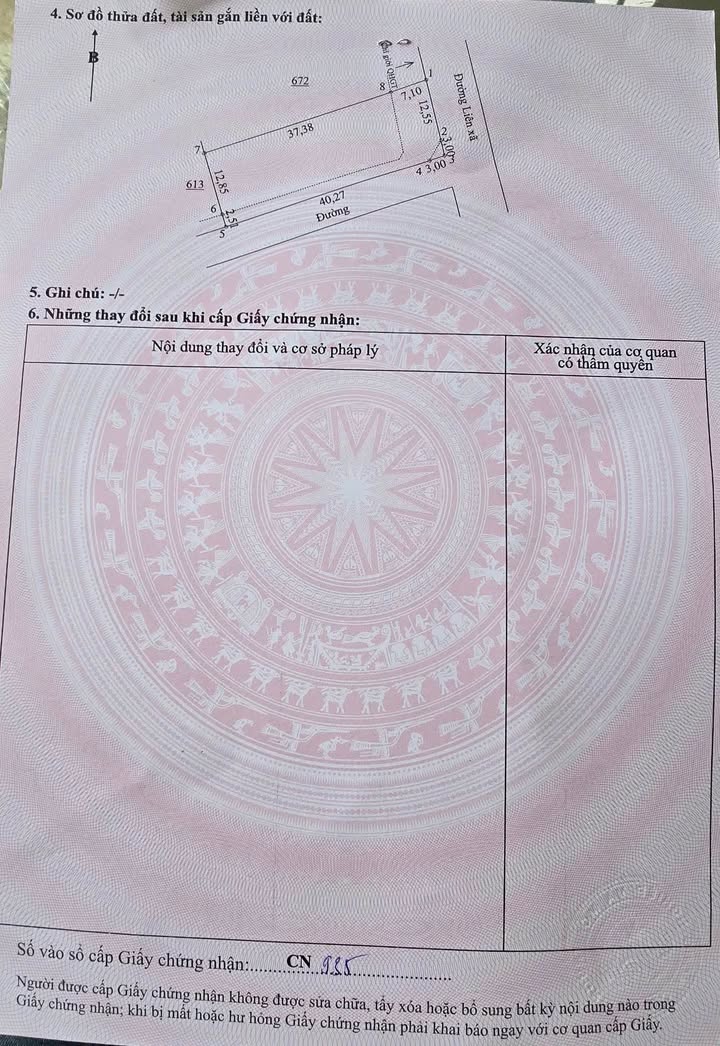Đất mặt tiền Phan Đình Phùng Đăk Đoa 510m² giá 4 tỷ - Cơ hội đầu tư tuyệt vời!