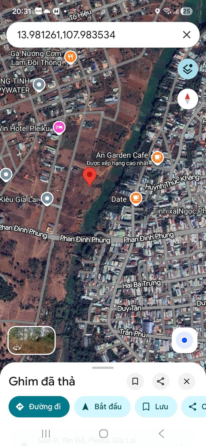 Đất vườn Pleiku 2944m² giá 5.4 tỷ - View đồi thông thơ mộng!