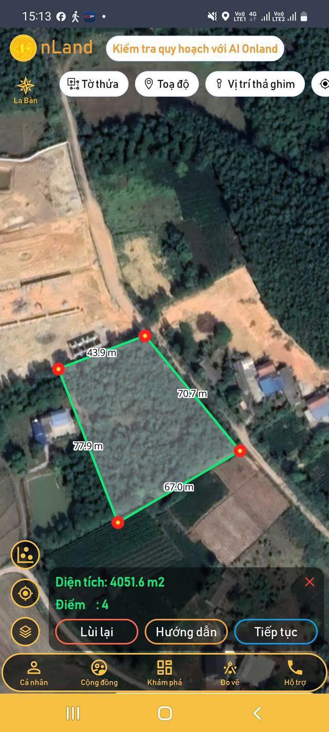 Đất sổ khoán tại Phúc Thuận, Phổ Yên 4000m² - Phù hợp cho khu chăn nuôi!