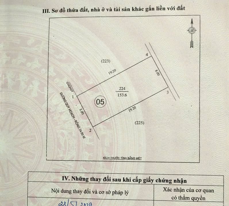 Đất nền Đông Vĩnh 153,6m² giá chỉ 4,5 triệu - Cơ hội đầu tư tuyệt vời!