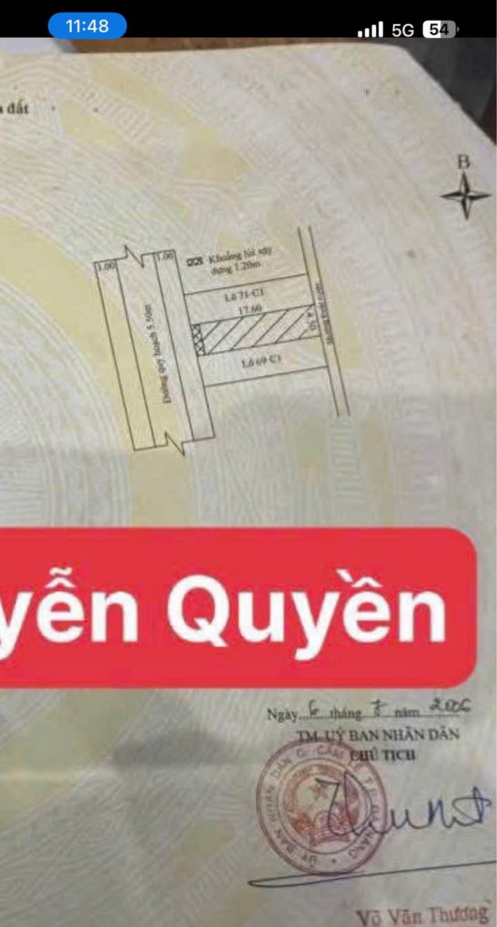 Bán đất tặng nhà cấp 4, Đường Nguyễn Quyền, Đà Nẵng 80m² - Cơ hội đầu tư hấp dẫn!