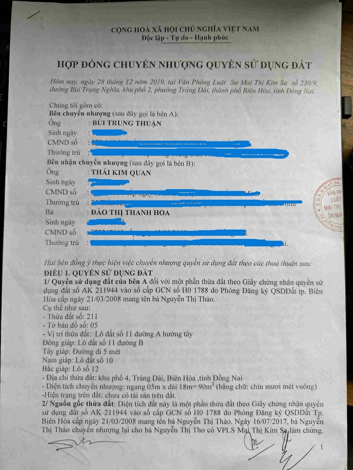 Đất nền KP4, phường Trảng Dài, Biên Hòa 80m² giá chỉ 800 triệu - Cơ hội đầu tư hấp dẫn!