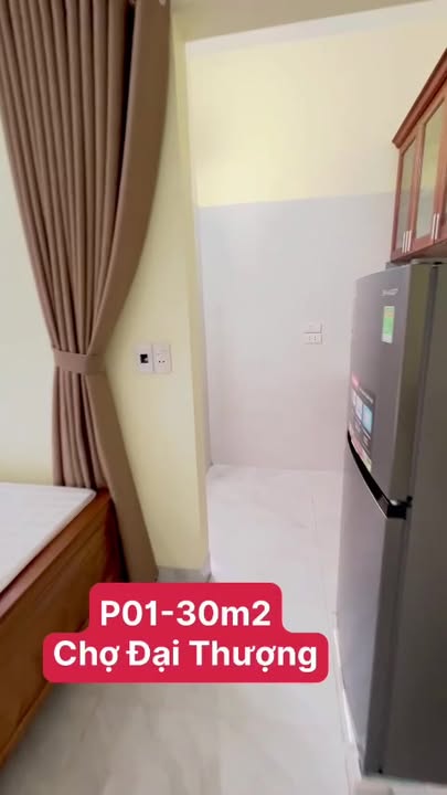 Chung cư mini cho thuê tại chợ Đại Thượng 35m² - Full nội thất, an ninh đảm bảo!